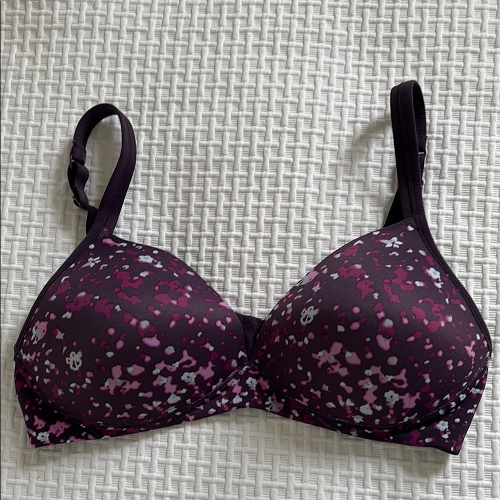 Warner's Purple and Pink Bra
